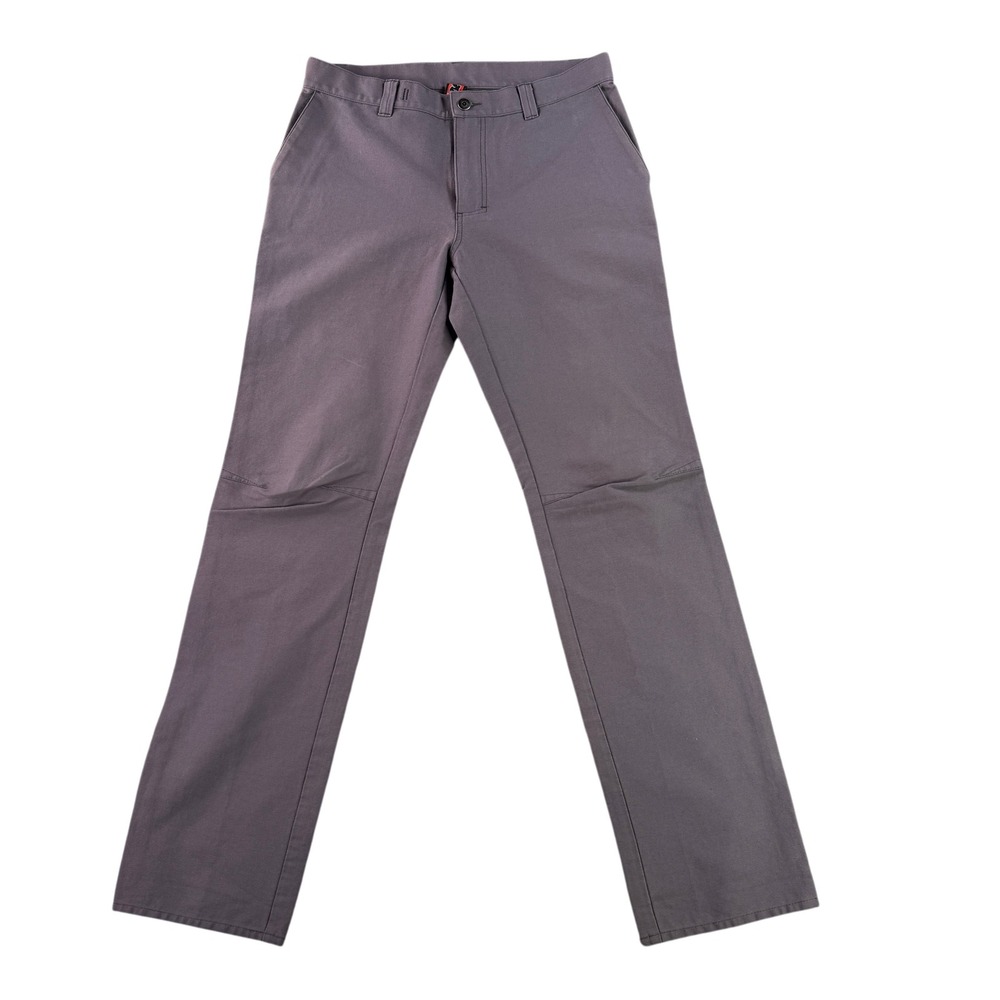 Chrome Industries Chino Pants‎ Mens Medium Gray Articulated Knee Commuter USA